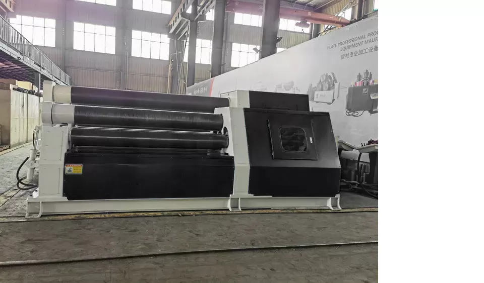 Четырехвалковый гидравлический вальцовочный станок STALEX  W12-25x3000